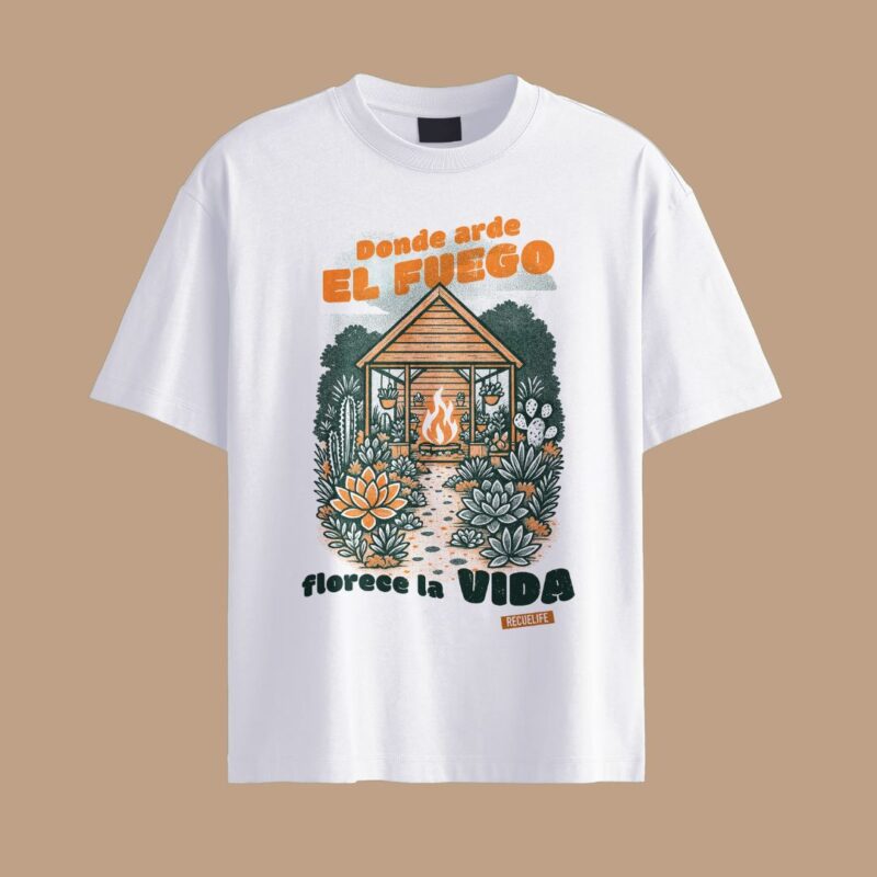 florece la vida blanca regular recuelife