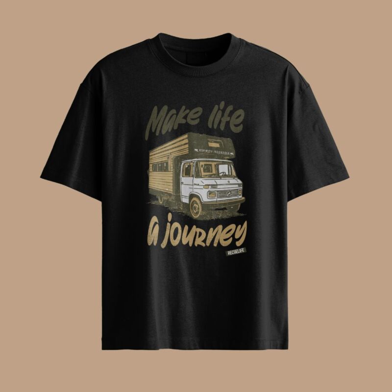 Modelo make life a journey negra regular recuelife