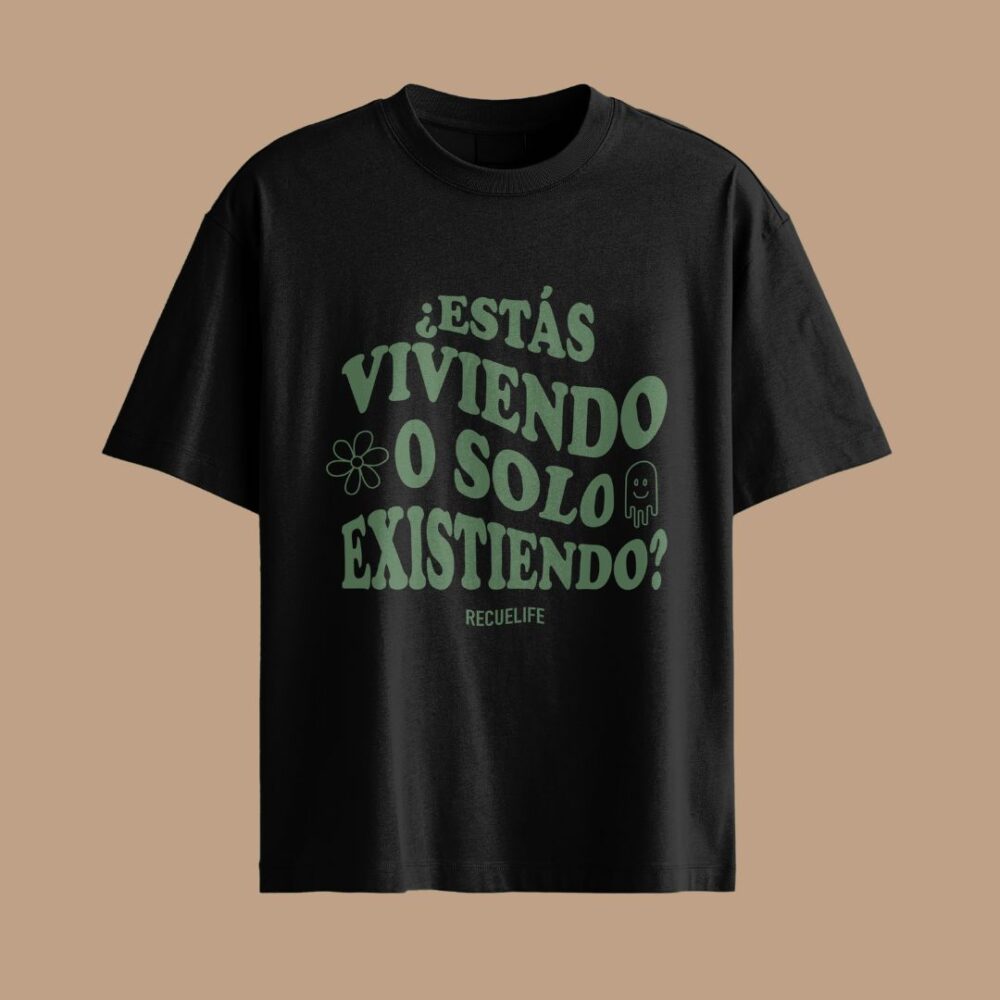 viviendo o existiendo regular negra recuelife