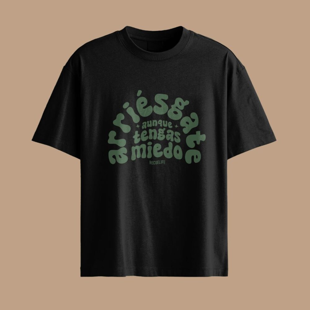 arriesgate verde negra regular recuelife