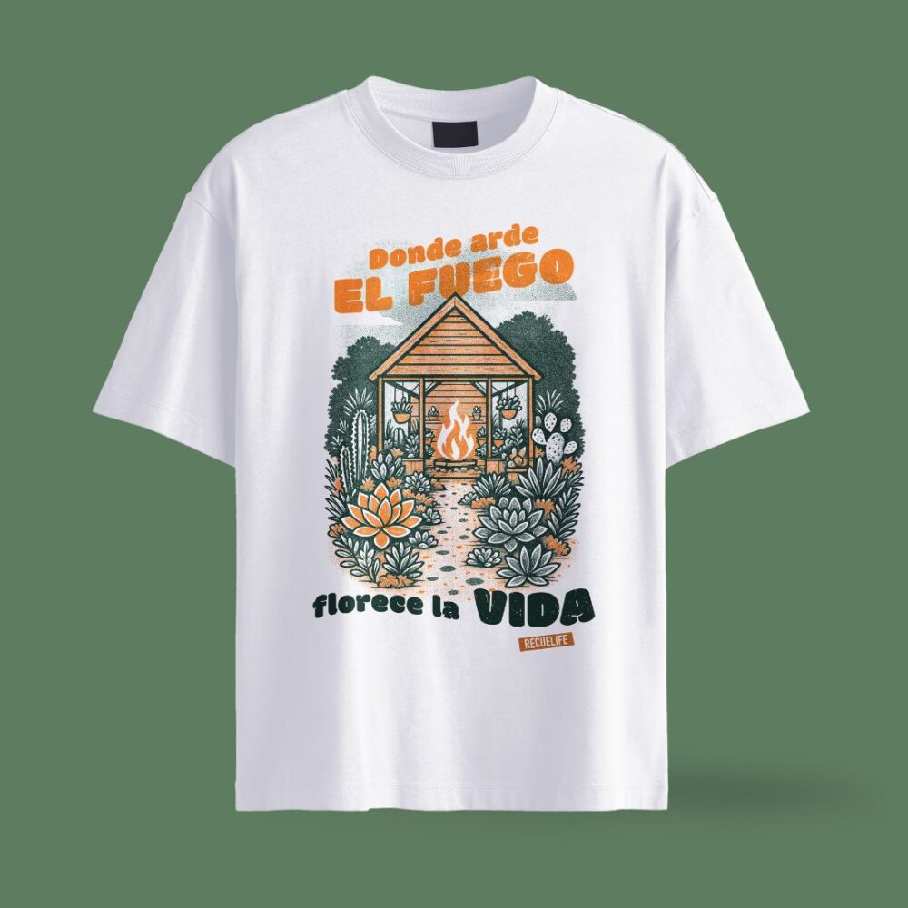 Modelo florece la vida naranja-negra