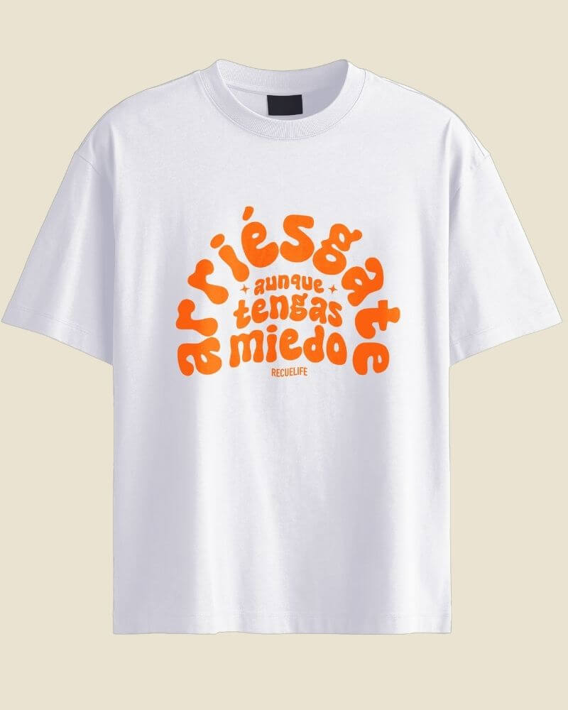 modelo arriesgate aunque tengas miedo regular marca Recuelife