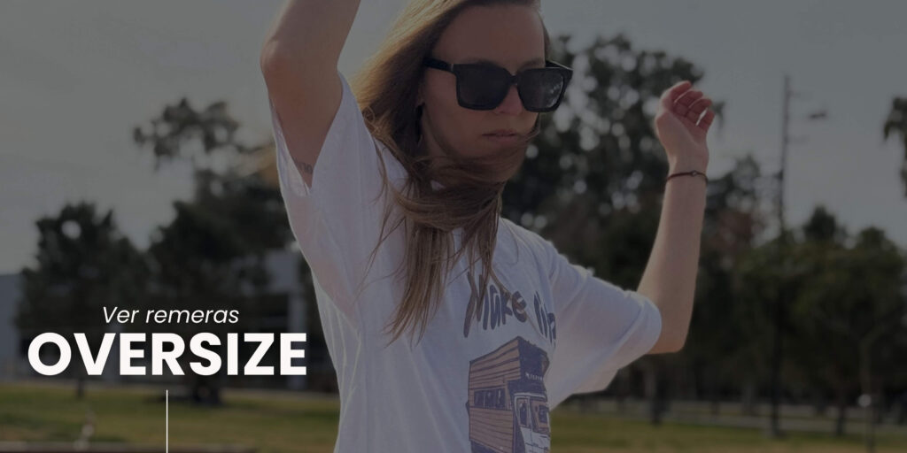 Remeras modelo oversize recuelife