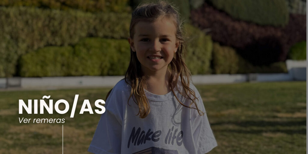 remeras para niños y niñas recuelife