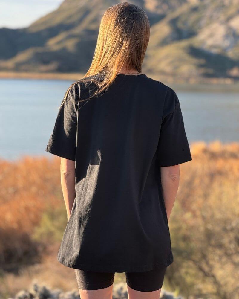 Modelo de remera estas viviendo o existiendo Recuelife