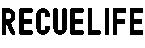 Logo recuelife negro