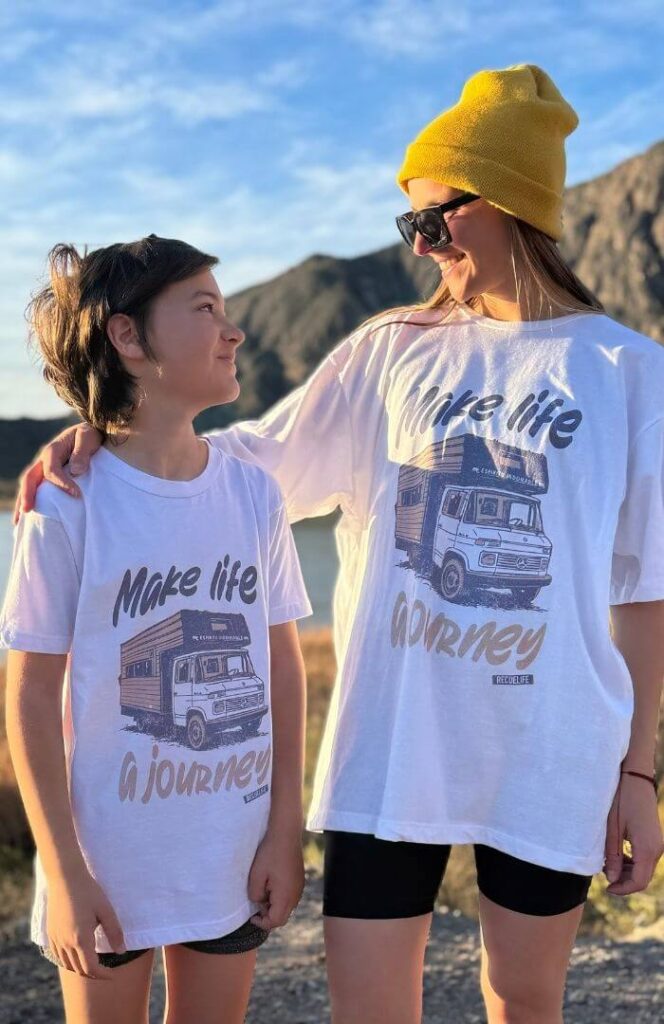 Remeras haciendo matchy Recuelife